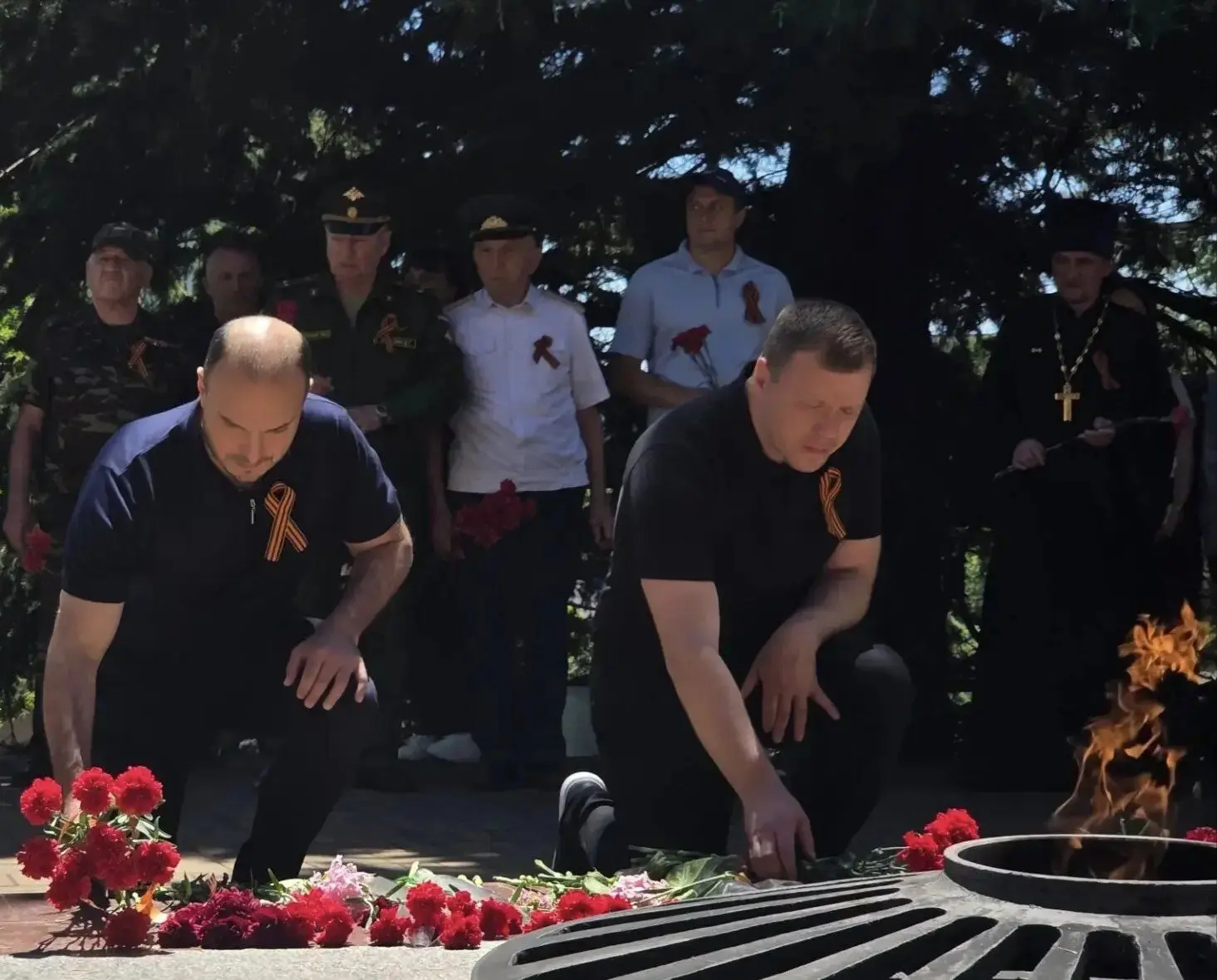 Глава Туапсинского округа Сергей Бойко принял участие в памятных митингах, посвященных началу Велико