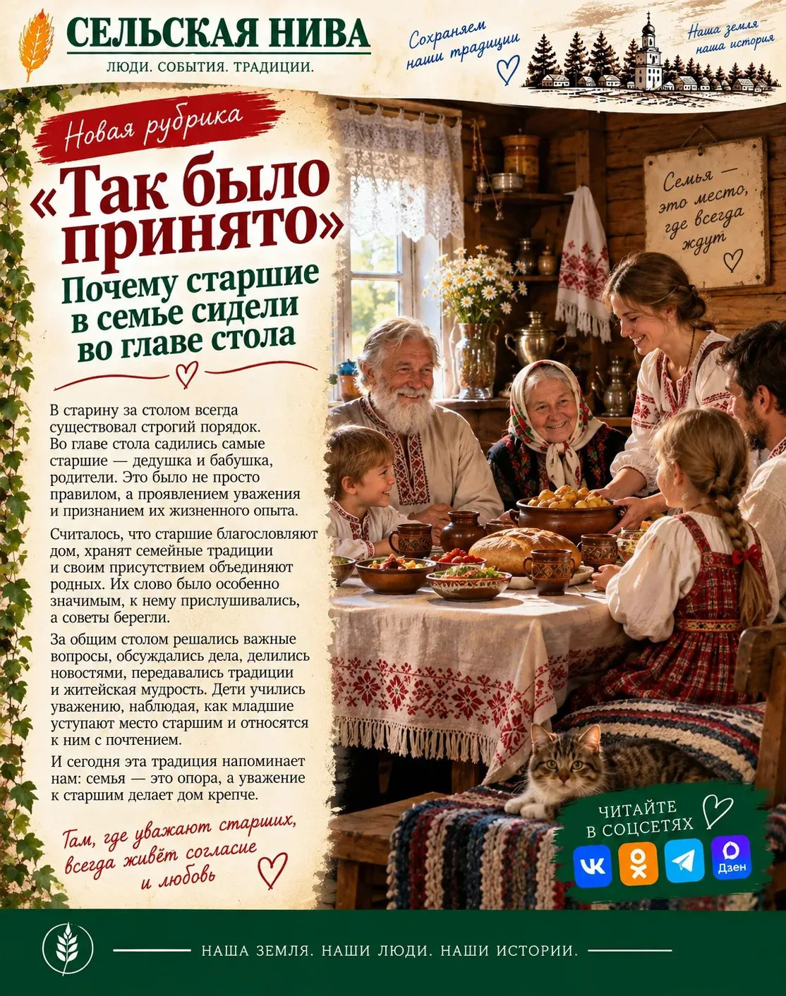 🔹️ Продолжаем рубрику "Так было принято".