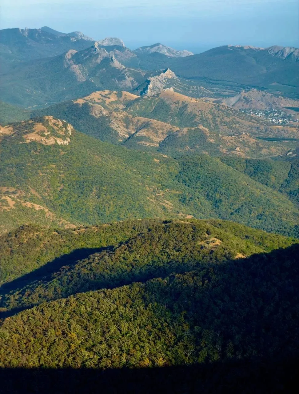 Красоты Крыма на ночь.