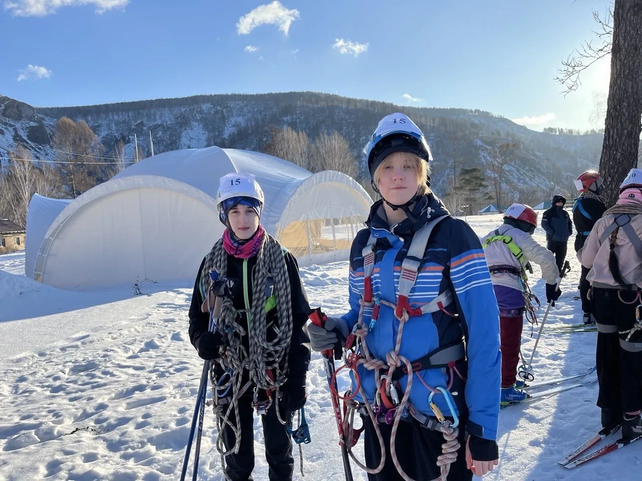 🏔️ Успехи нашей команды в спортивном туризме! 🏔️  С 9 по 13 февраля наша команда из 12 человек прошл