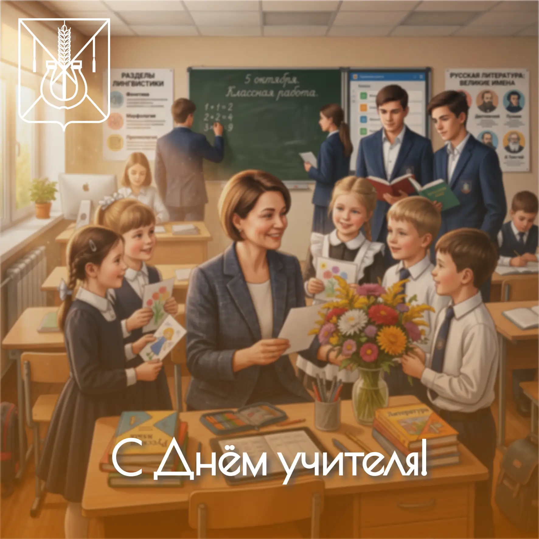 Дорогие учителя! 🎉