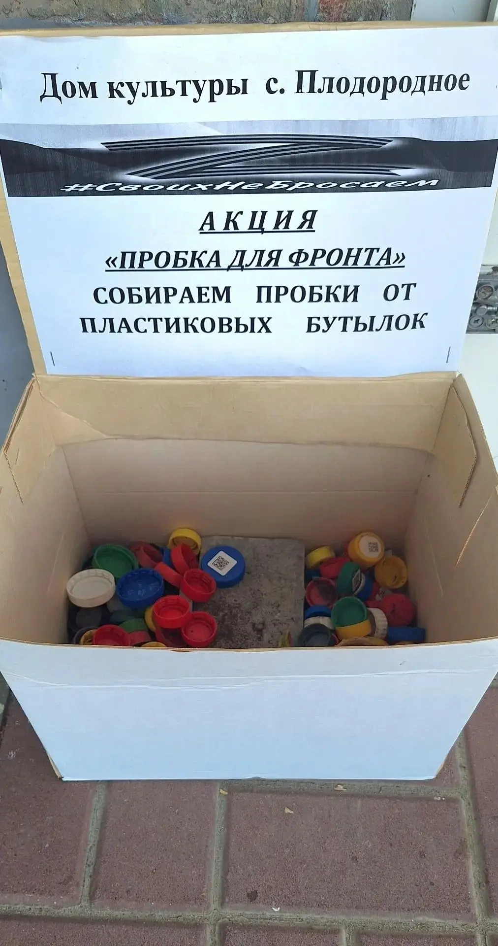 С 7 августа в Доме культуры села Плодородное была инициирована акция под названием "Про...