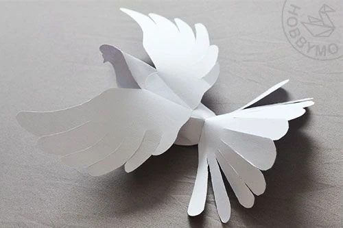 Бумажный голубь - символ Мира 🕊️