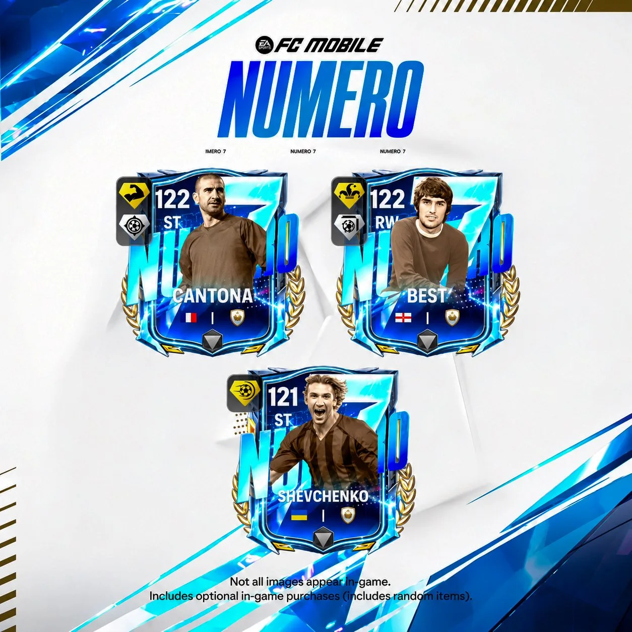 FC Mobile — разработчики анонсировали футболистов нового события Numero (начало в четве...
