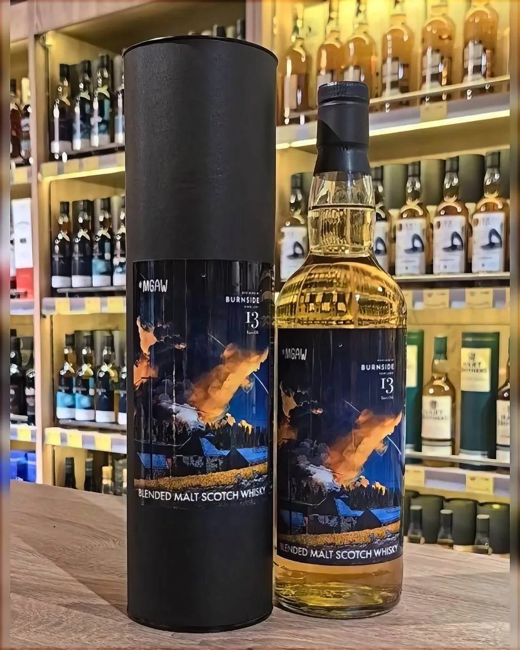 🥃 Новый релиз MGAW: Burnside Blended Malt, 13 лет, 46% — уже в бутике