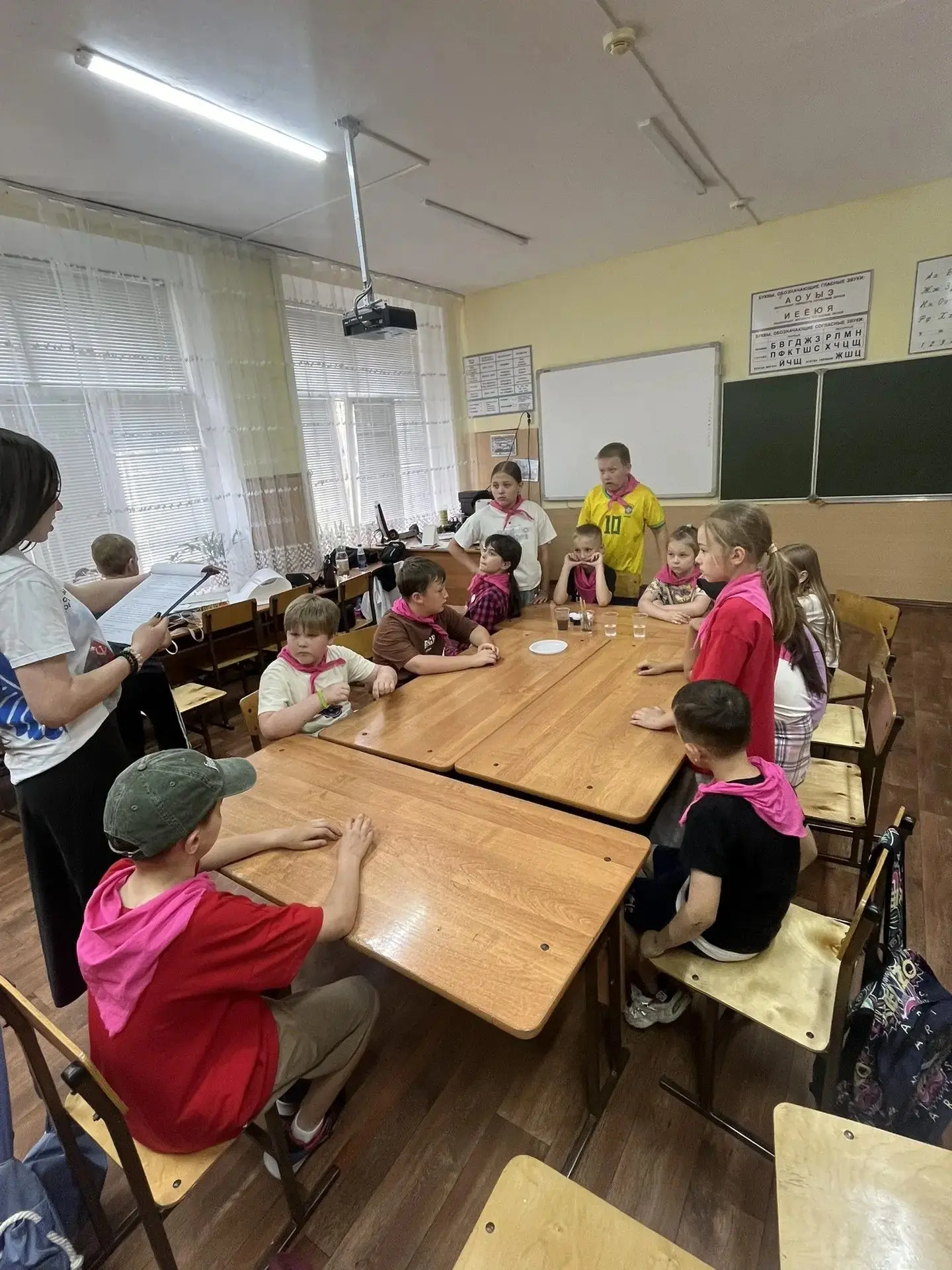 10 июня 2026 года воспитанники 4 отряда школьного лагеря «Городок фантазёров» стали участниками захв