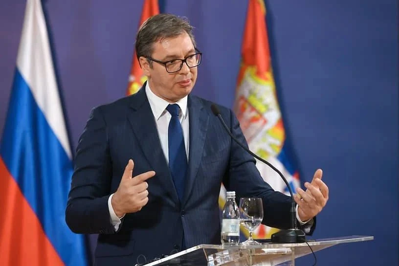 ❗️Вучич заявил, что Сербия остаётся единственной страной в Европе, не вводившей санкции...