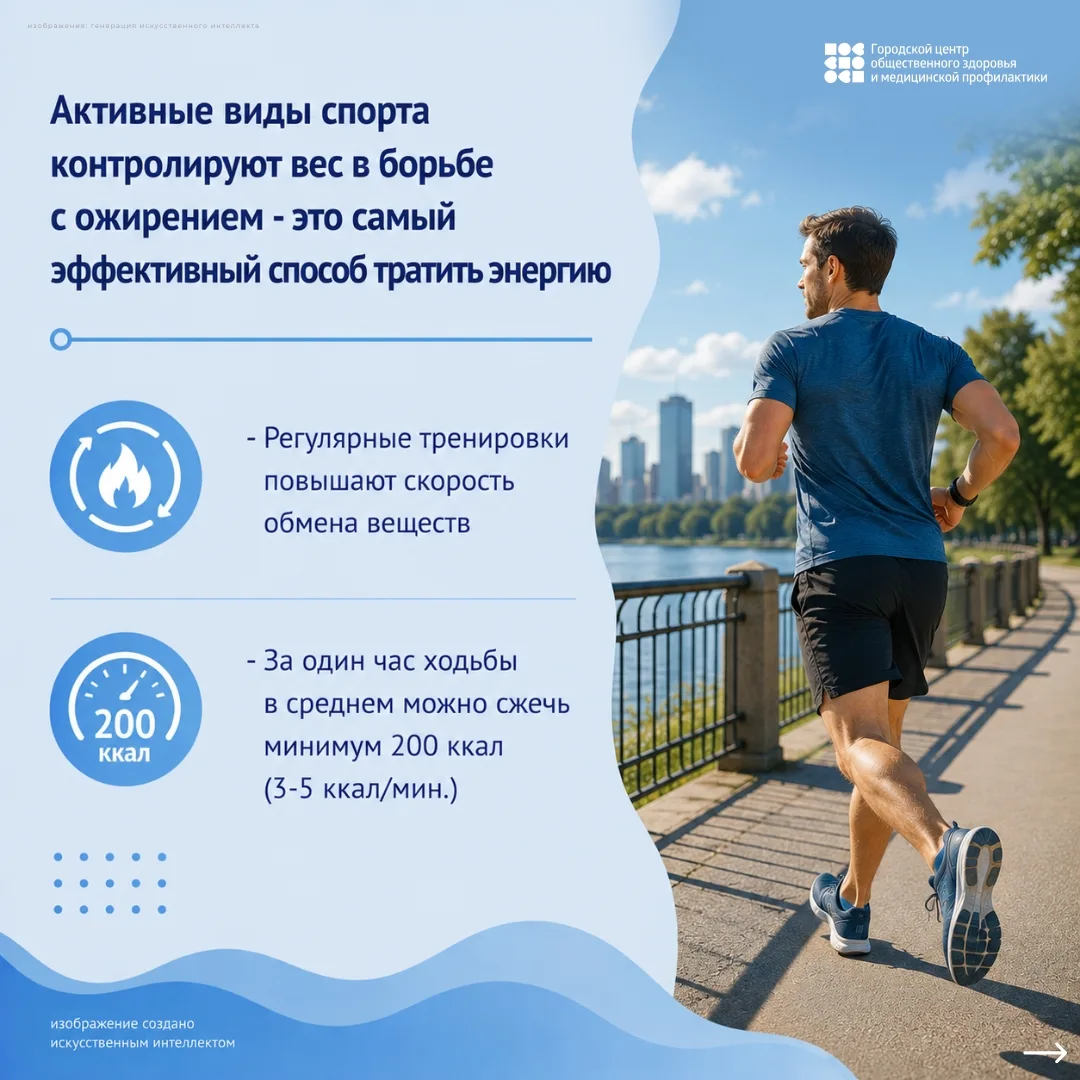 🚶‍♂ Бегом от лишних калорий!