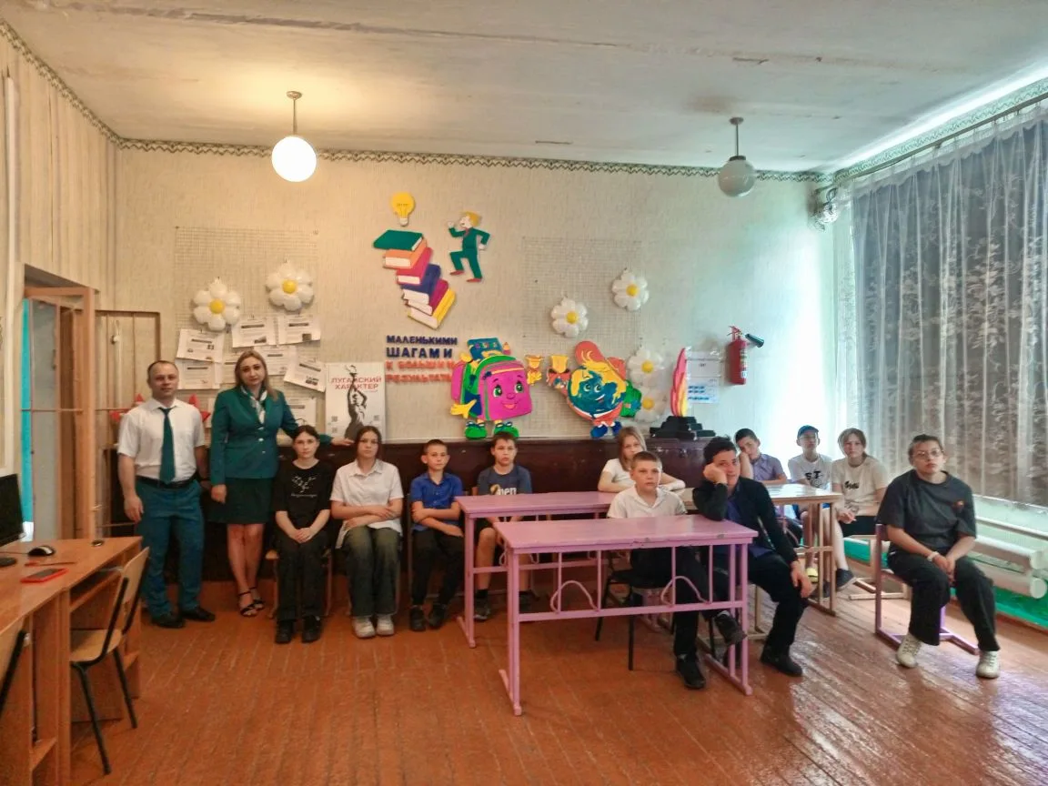 25 мая ГБОУ "К.-Крепенская ОШ" посетил представители межрайонной инспекции Федеральной ...
