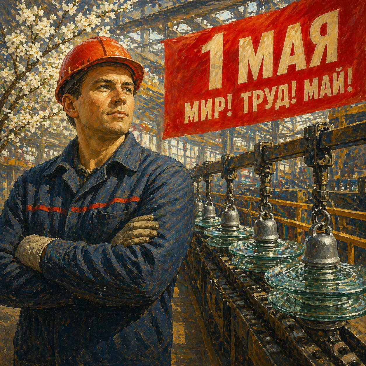 С 1 Мая - Праздником весны и труда!