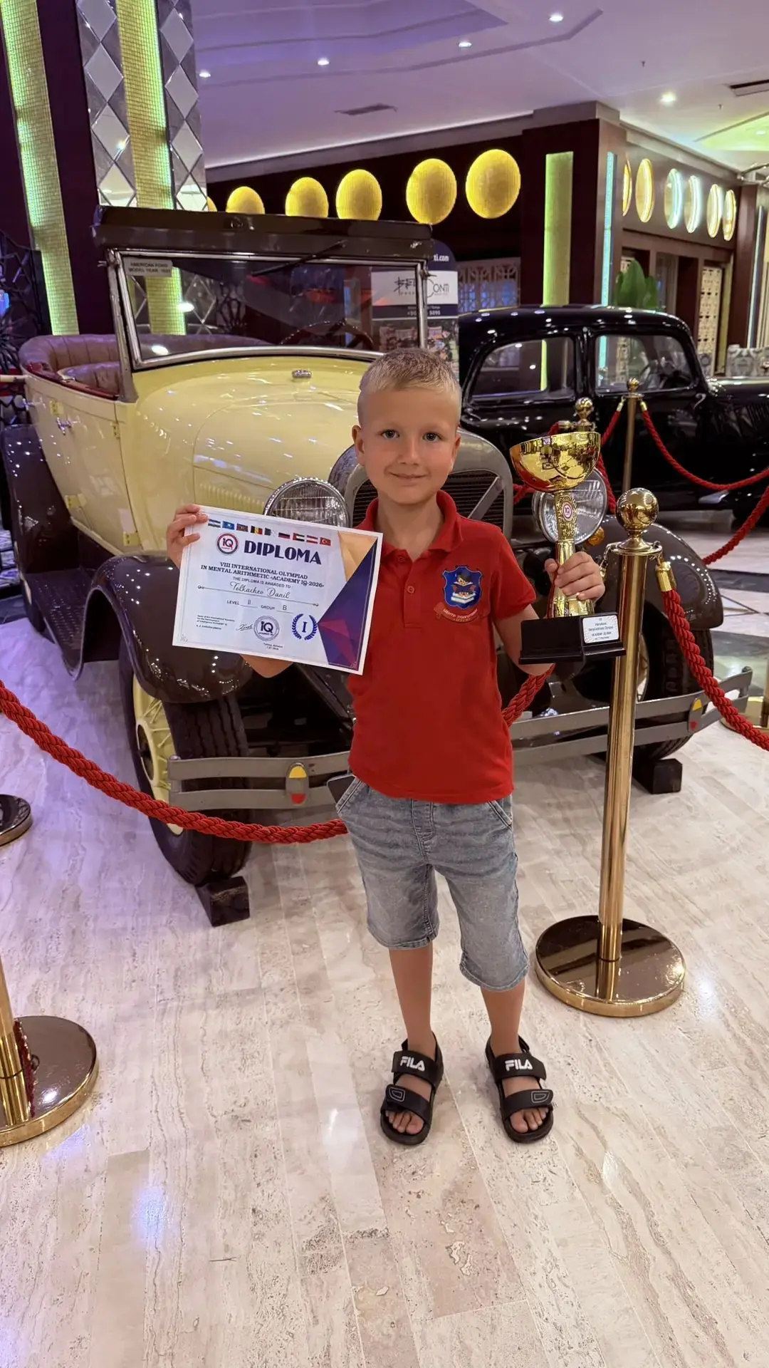 🏆Победа на международной арене!

Данил Толкачёв, 2 «Б» класс — 1 место на VIII Международной олимпи