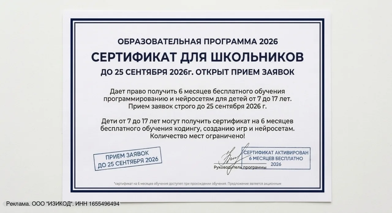 ⚡️ Срочно для родителей детей от 7 до 17 лет.