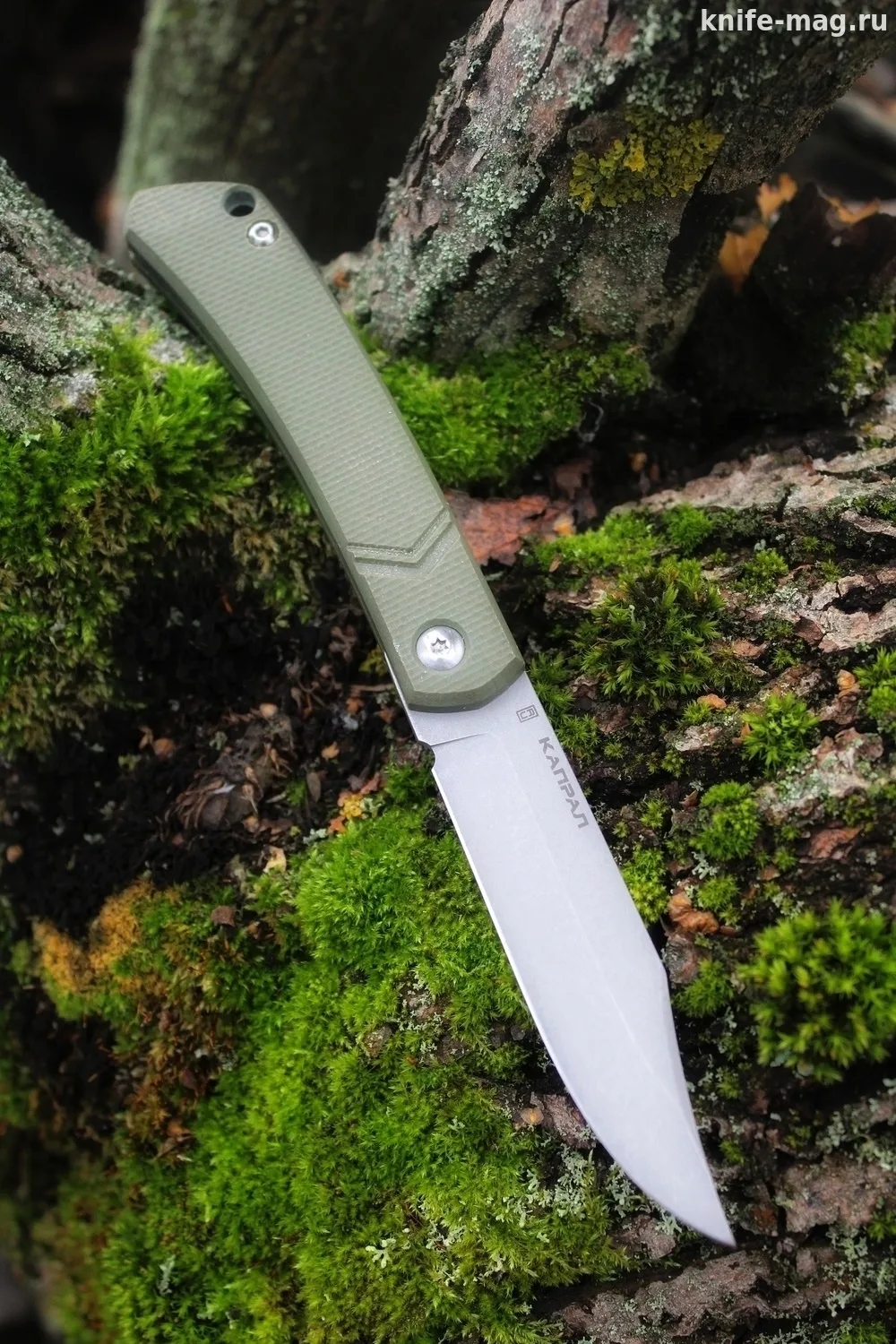 Складной нож Капрал AUS-8, G-10 Olive