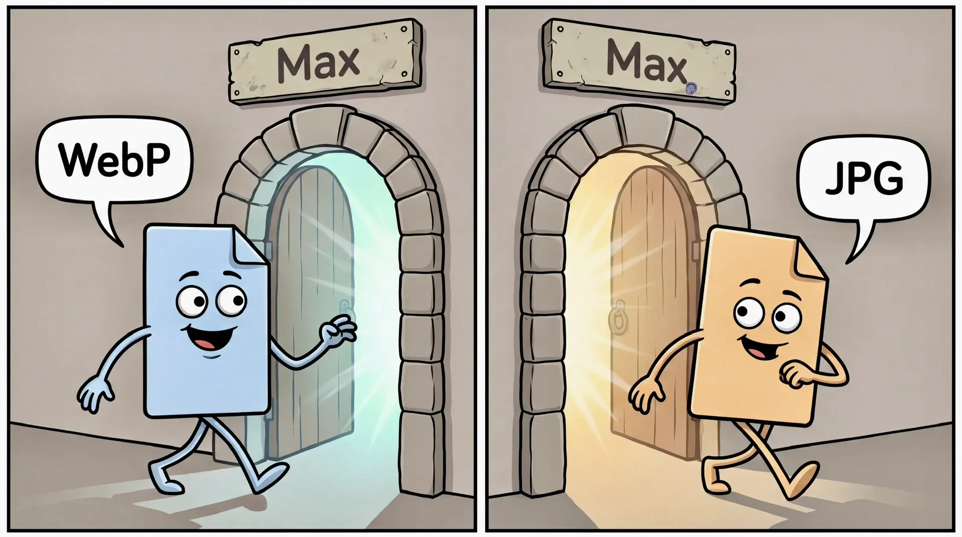 Наконец-то! Похоже, веб-версия мессенджера Max научилась нормально работать с JPG.