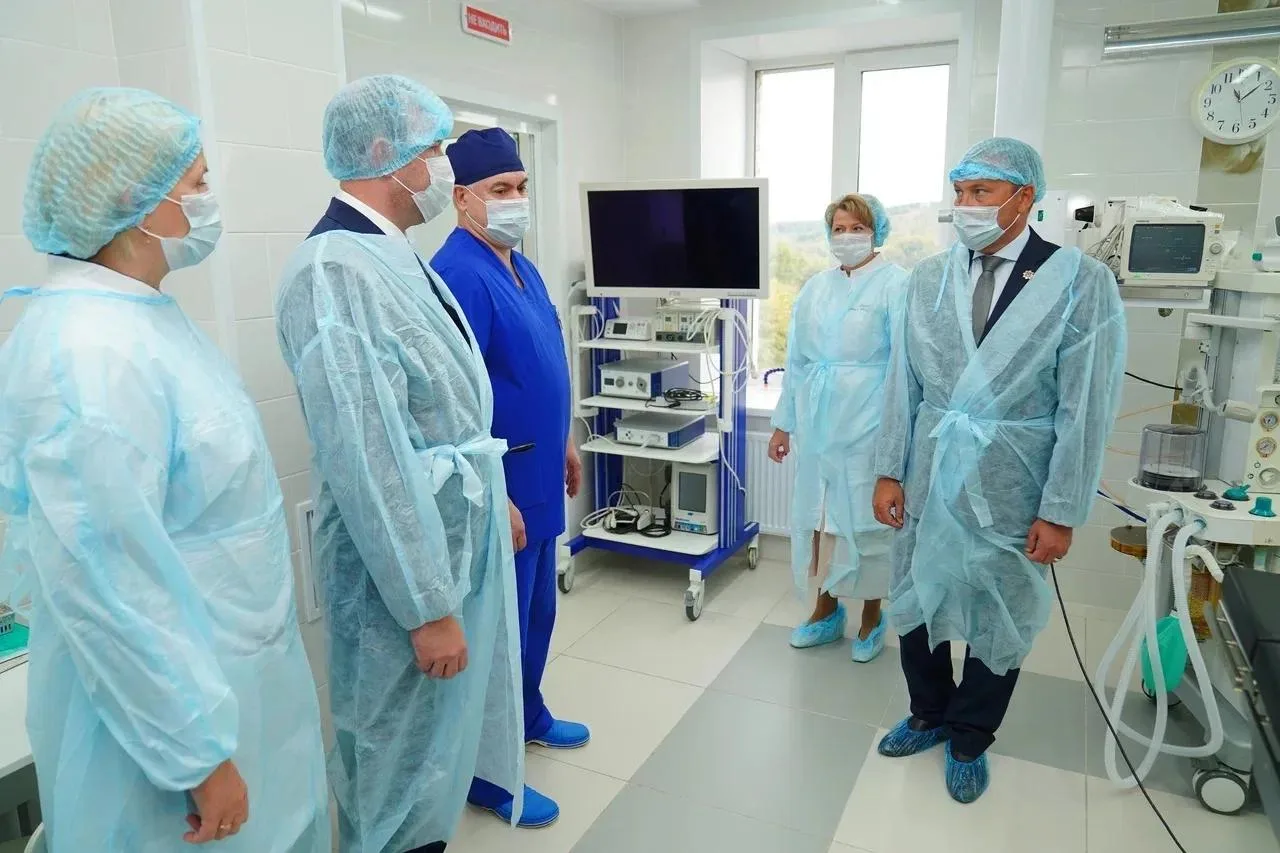 Обновили урологическое отделение Кузбасской больницы скорой медицинской помощи.