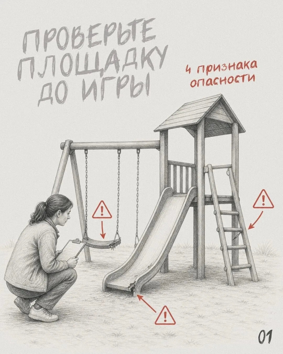 ✅Полезные советы✅
Безопасность ребёнка на площадке зависит не только от соблюдения правил, но и от с