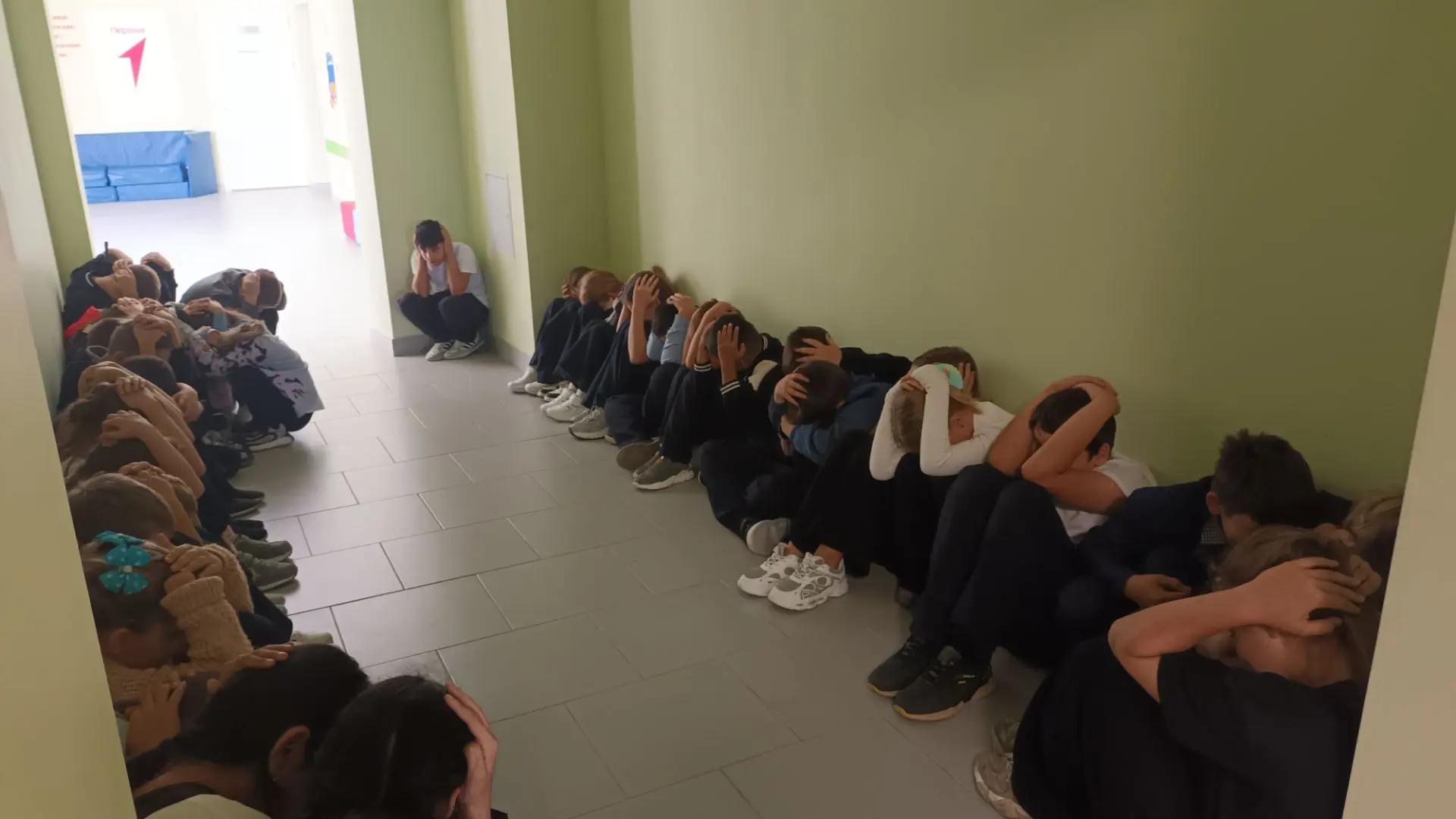 В Жердевской СОШ прошла тренировка по эвакуации при ракетной опасности, атаки БПЛА.