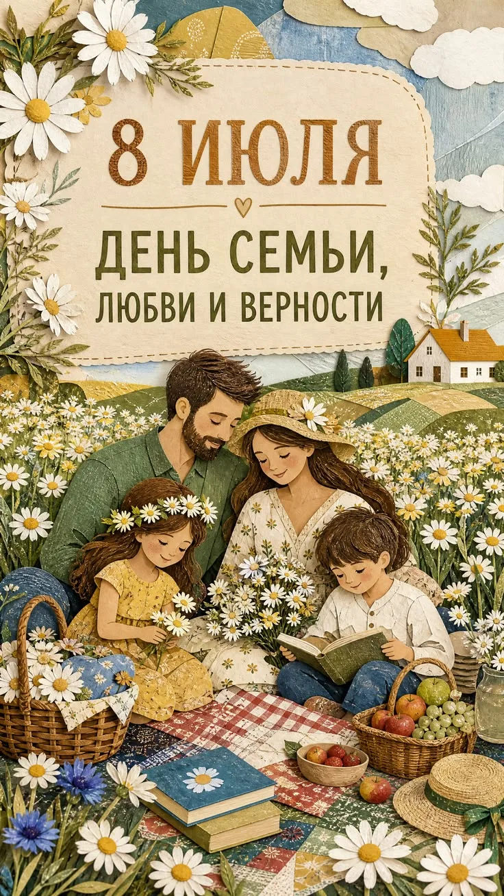 С Днем семьи, любви и верности! ❤️

Семья — это самое главное сокровище в жизни каждого человека. Эт