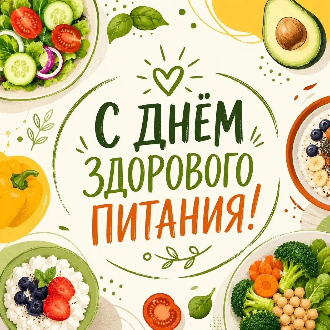 Ежегодно 2 июня во всем мире отмечается День здорового питания и отказа от излишеств в ...