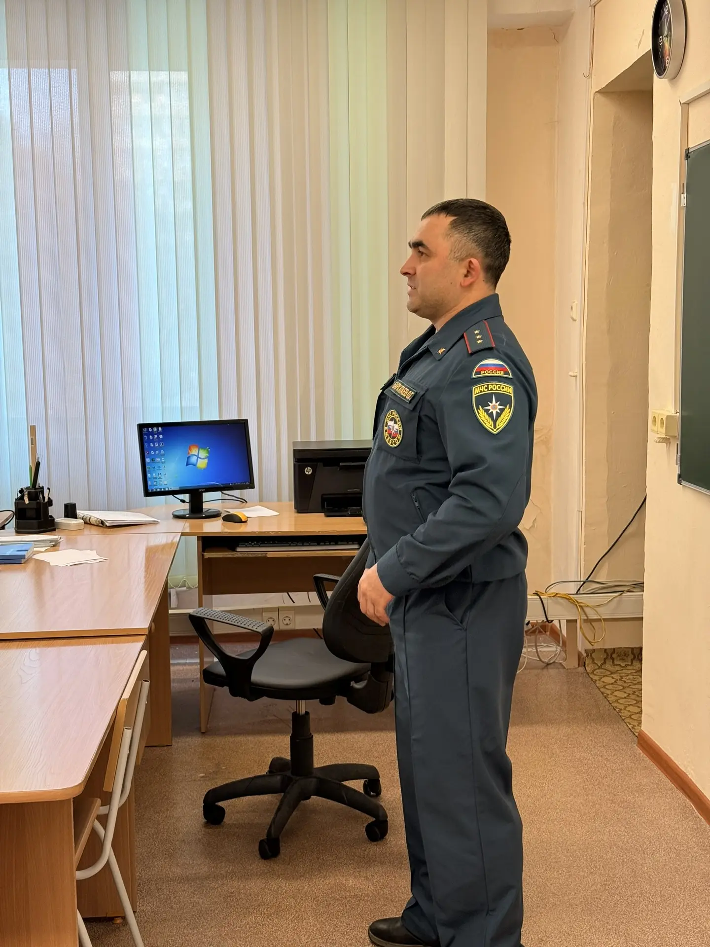 📢 Дорогие друзья!  26 февраля в нашей школе состоялась важная встреча с помощником начальника караул