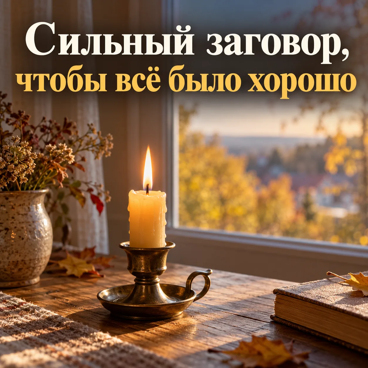 🙏 ЗАГОВОР, ЧТОБЫ ВСЁ СКЛАДЫВАЛОСЬ ХОРОШО