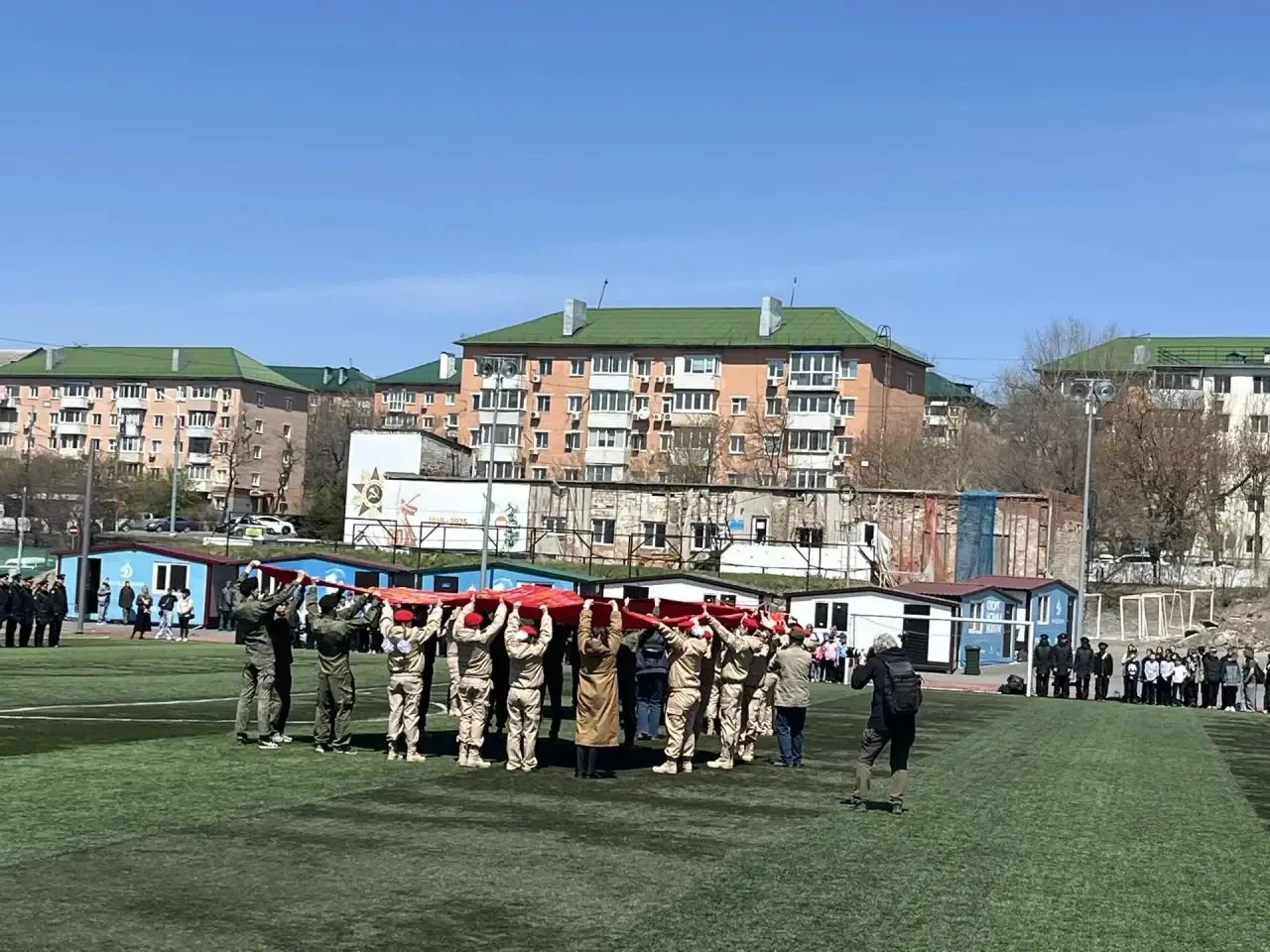 Стартовал муниципальный этап всероссийской военно-патриотической игры «Зарница 2.0»  В игре участвую
