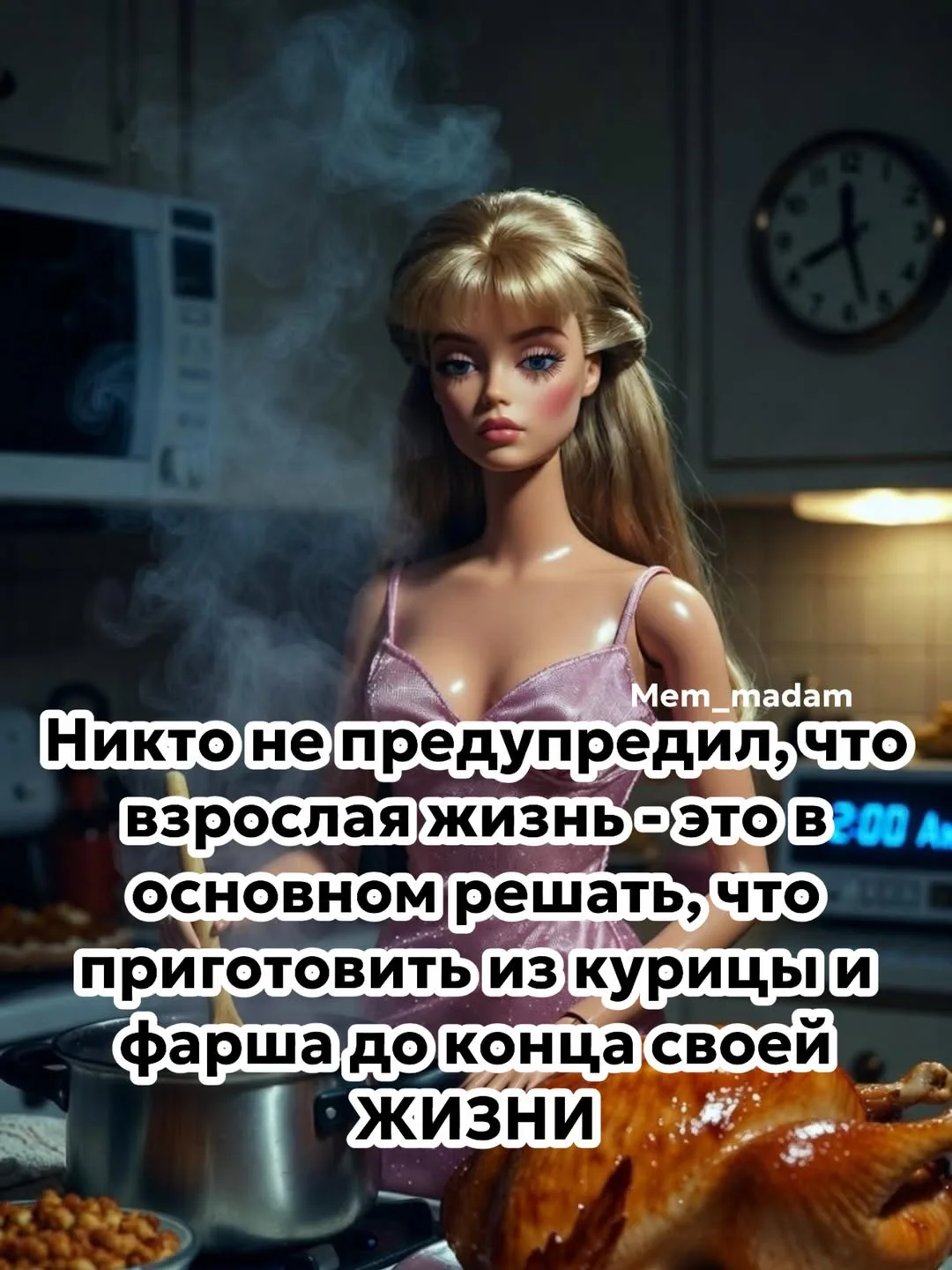 Это могла быть шутка, но что приготовить?