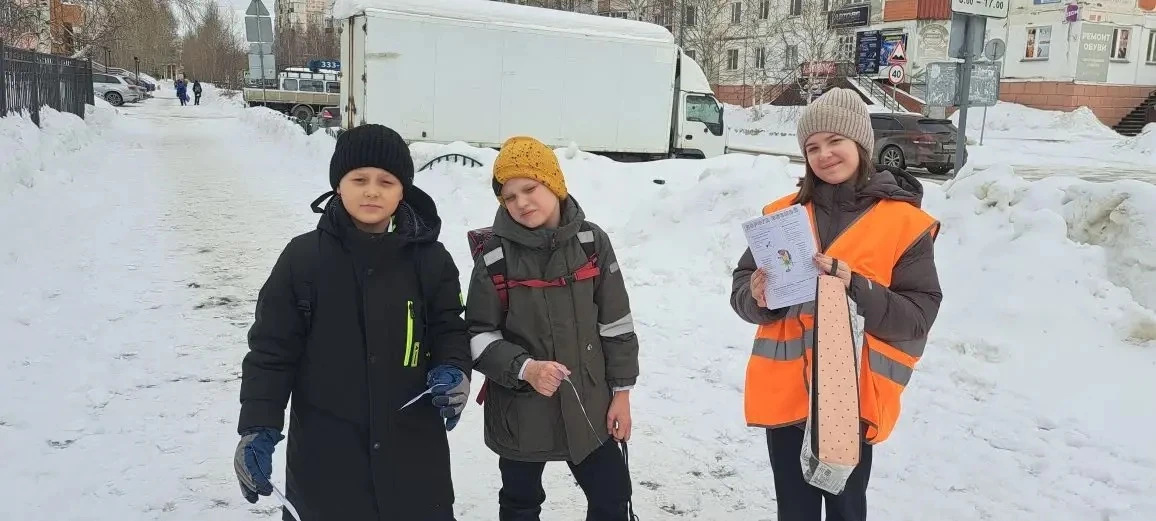 🚦 Безопасным дорогам «ДА!»🚦  В рамках профилактической акции «Безопасным дорогам скажем «ДА!» отряд 