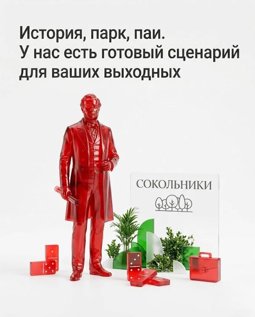 🔴 История, парк, паи. У нас есть готовый сценарий для ваших выходных