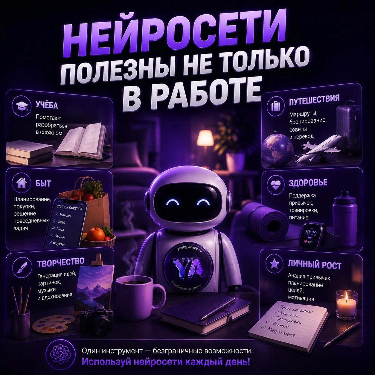 🏠 Нейросети полезны не только в работе