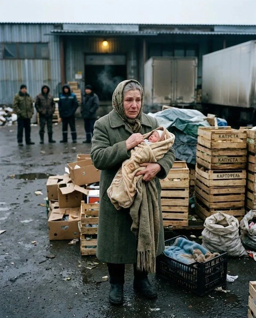 Она подняла младенца с мусора, когда у самой не было денег даже на хлеб. Весь квартал с...