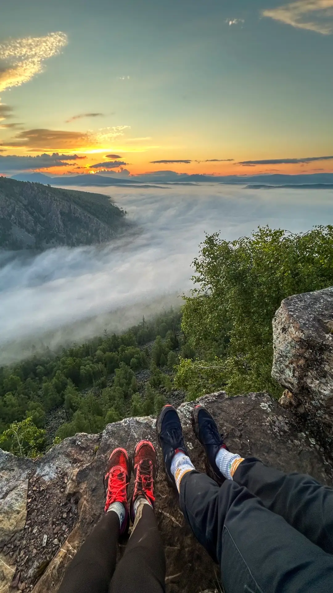 Рассвет на Айгире🌄
