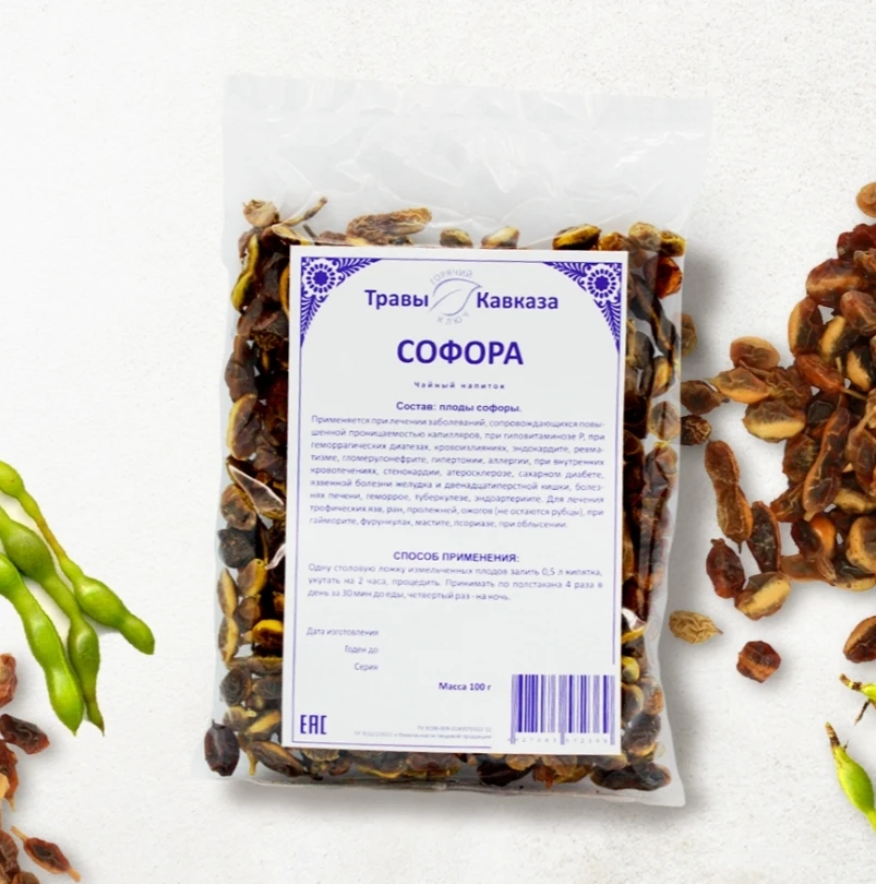 Софора (плоды). 

Софора японская (Sophora japonica) — это одно из самых известных и уважаемых расте