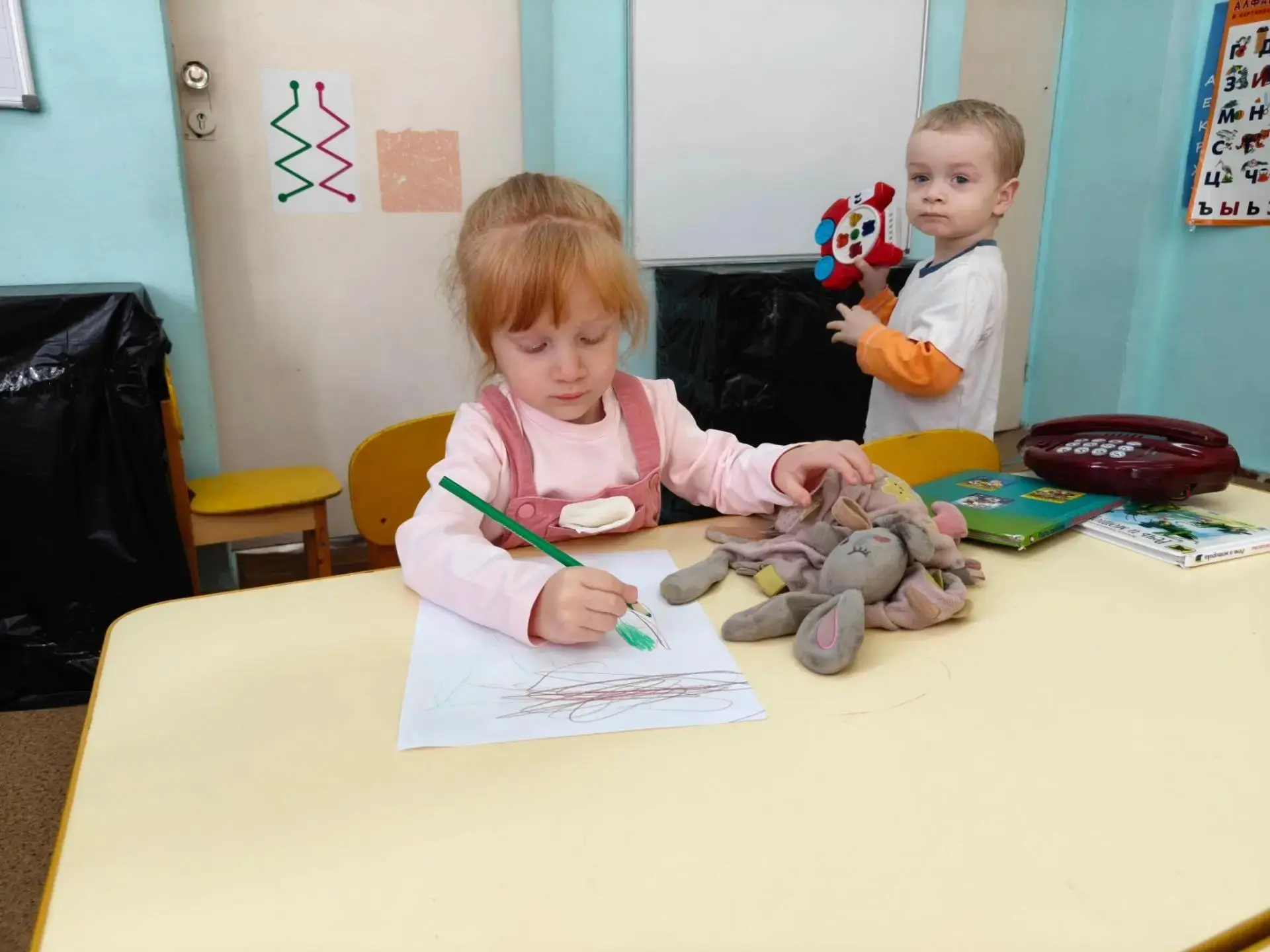 В дошкольном отделении успешно проходит адаптация малышей!