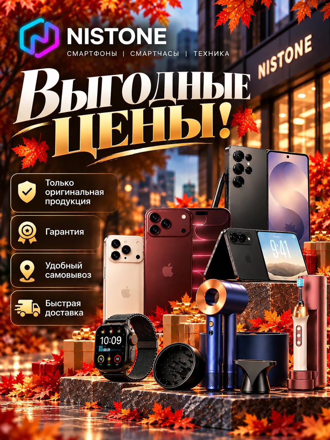 Интернет-магазин электроники «NISTONE.RU»