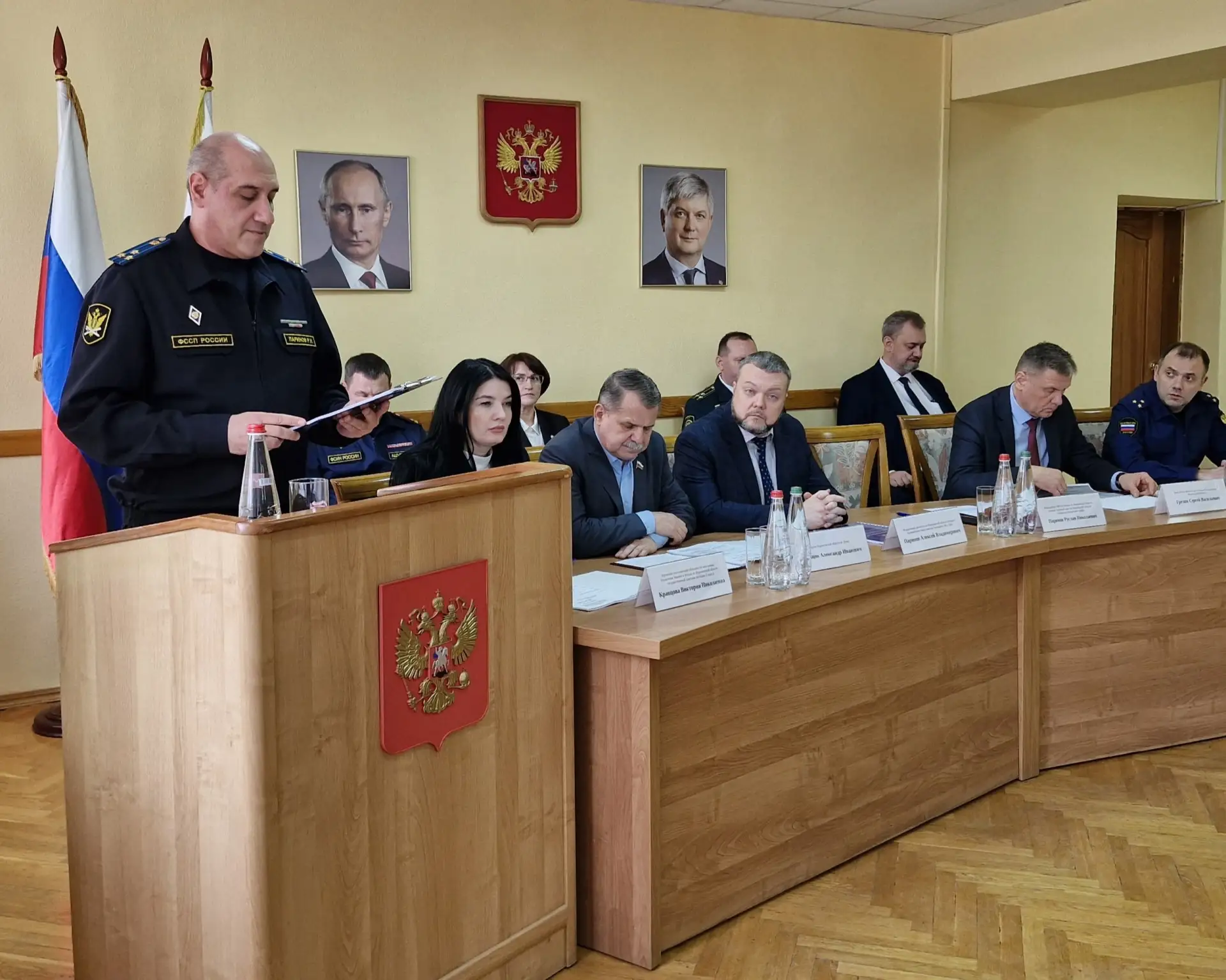 В региональном управлении ФССП России состоялось заседание коллегии по итогам 2025 года.  На коллеги