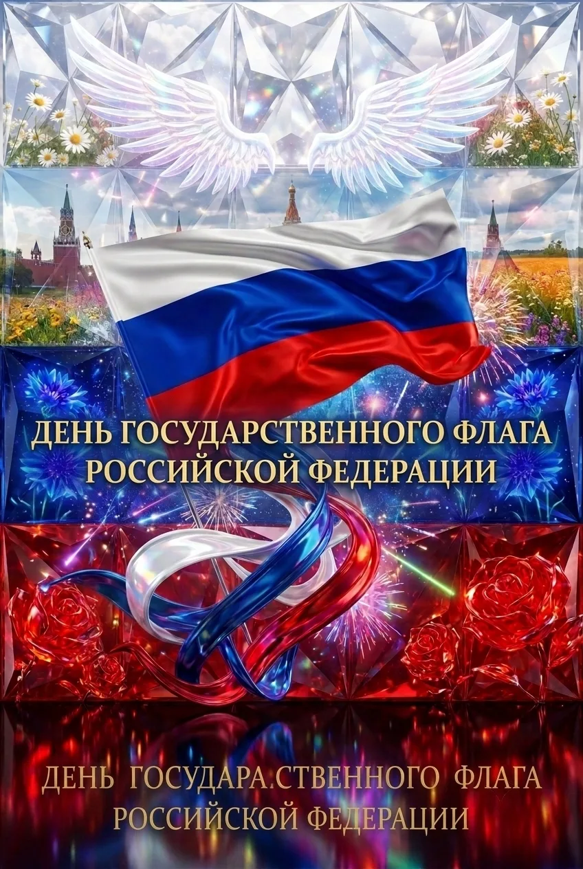 🇷🇺Сегодня особенный день — 22 августа мы отмечаем День Государственного флага Российс...