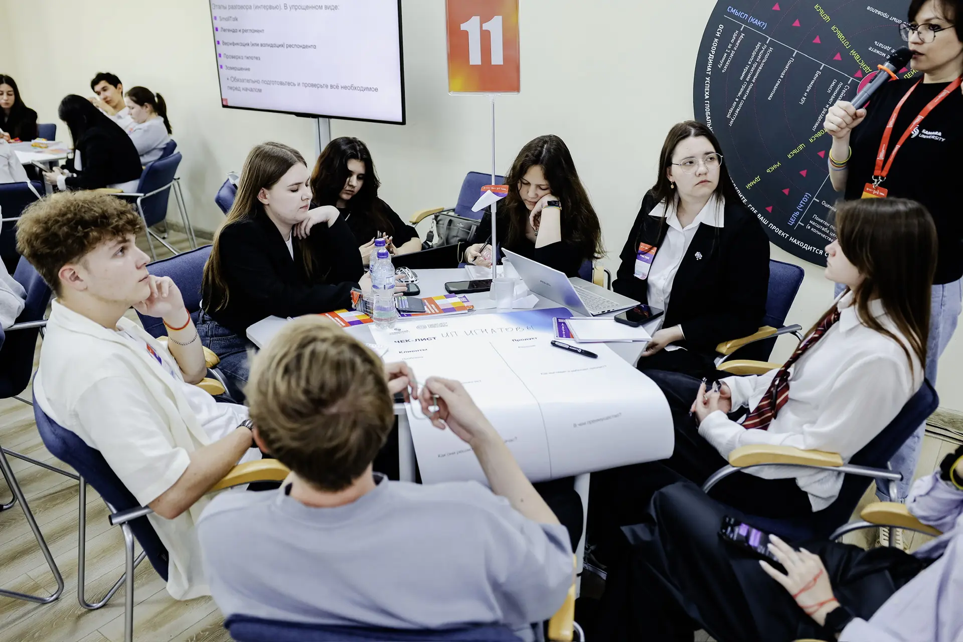 Предпринимательские тренинги в самом разгаре! 🚀  Работа в аудиториях «ПроекториУм» и «АтриУм» кипит!