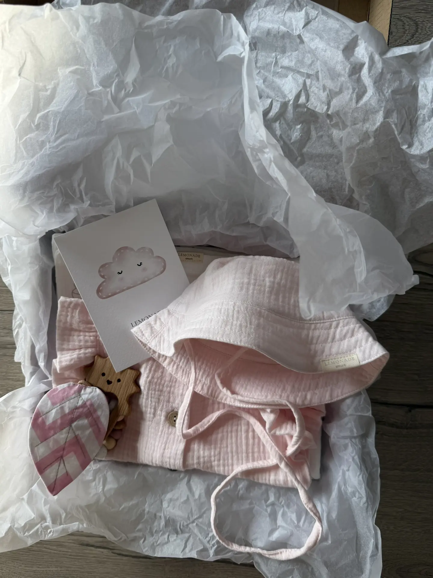 Летний подарочный бокс для малышки 🎀