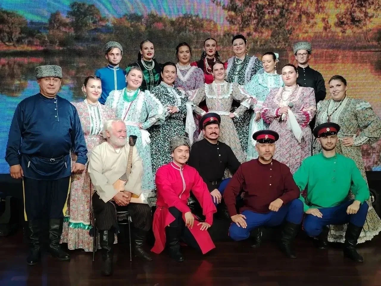🎶 Ансамбль казачьей песни «Тихий Донъ», представляющий Волгоградский областной центр н...