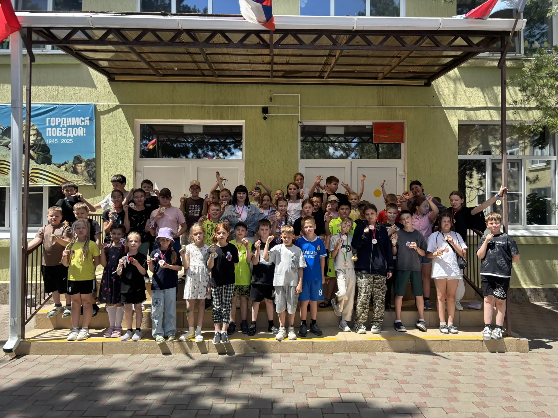 В Орловском районе продолжается реализация мероприятия «День Первых» на базе пришкольны...