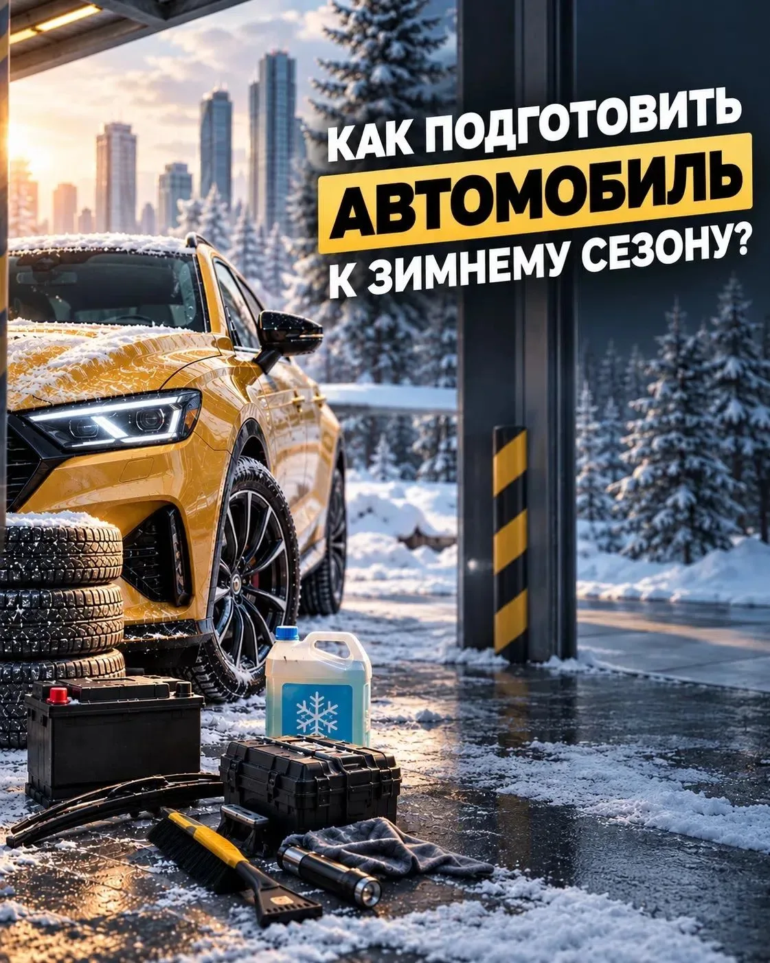 ❄ Как подготовить автомобиль к зимнему сезону?