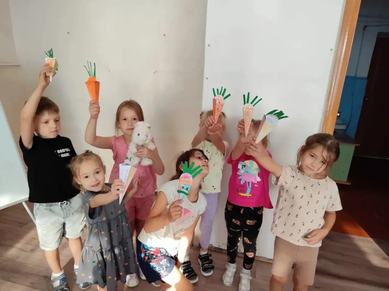 Готовим угощение для зайчика!🐰🥕