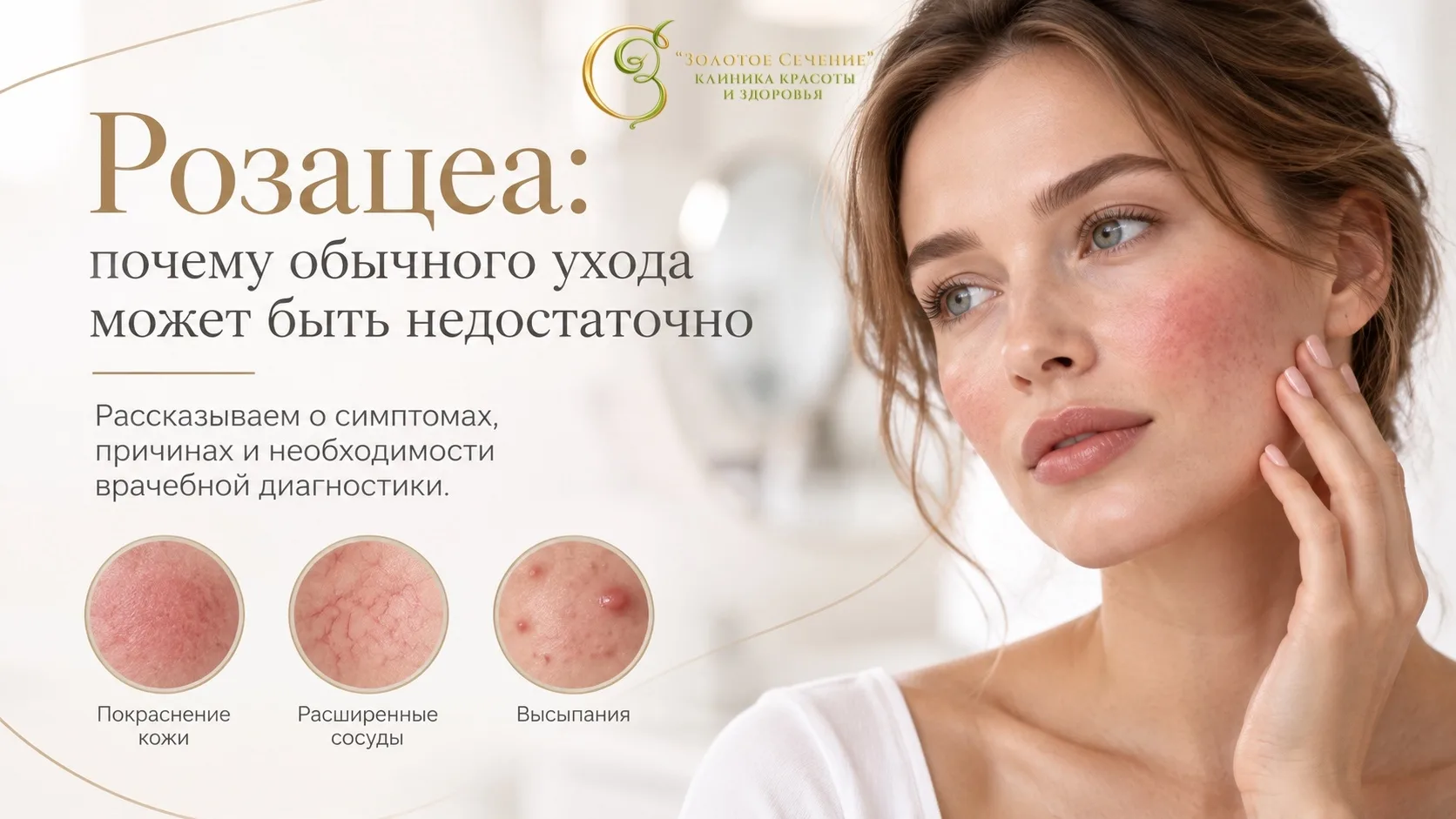 Розацеа: почему обычного ухода может быть недостаточно