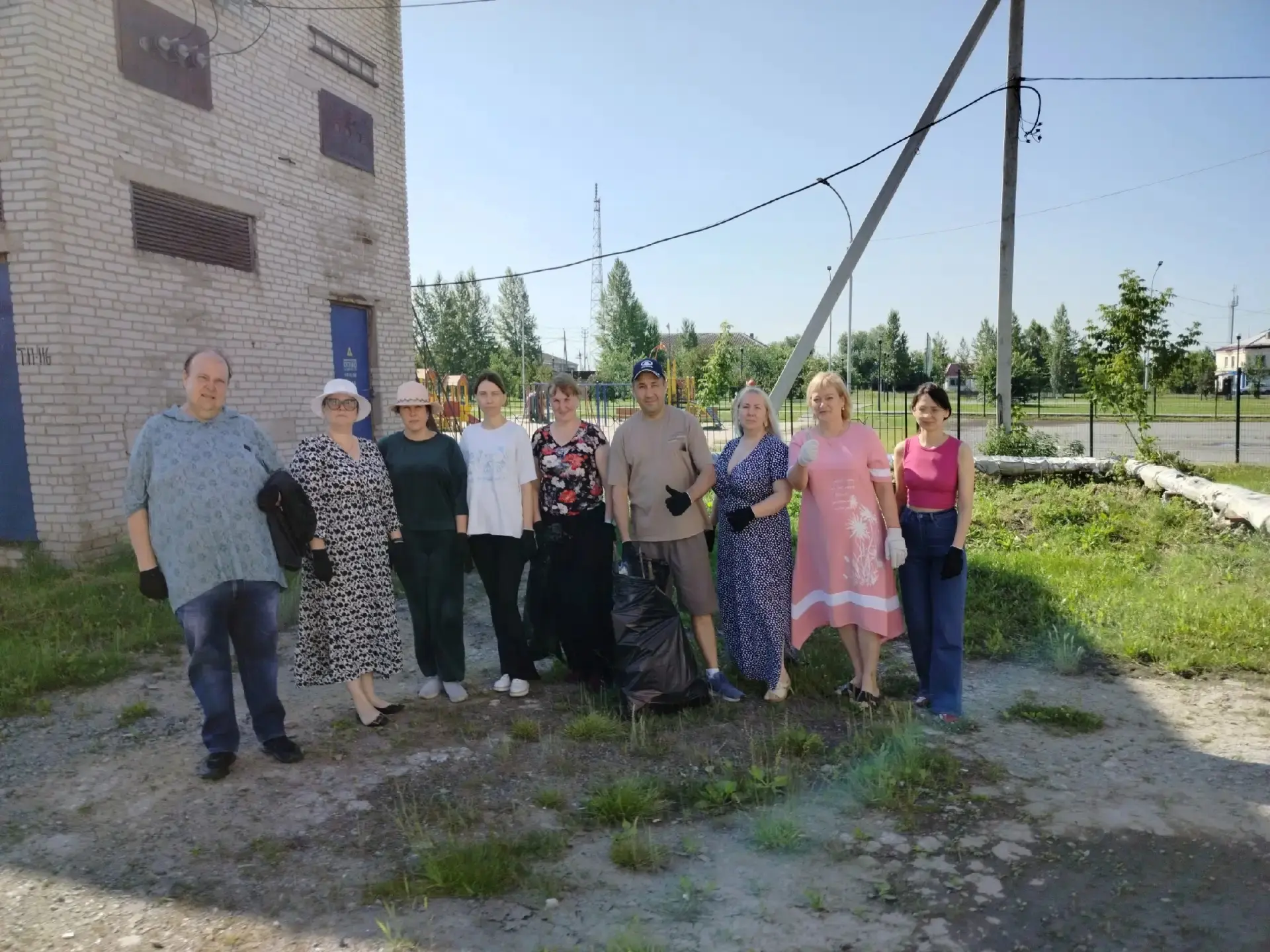 Субботник на позитиве😀📣
