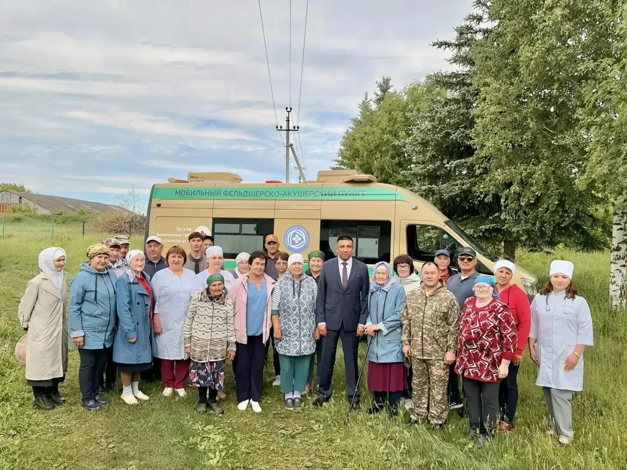 Мобильный ФАП продолжает работу.