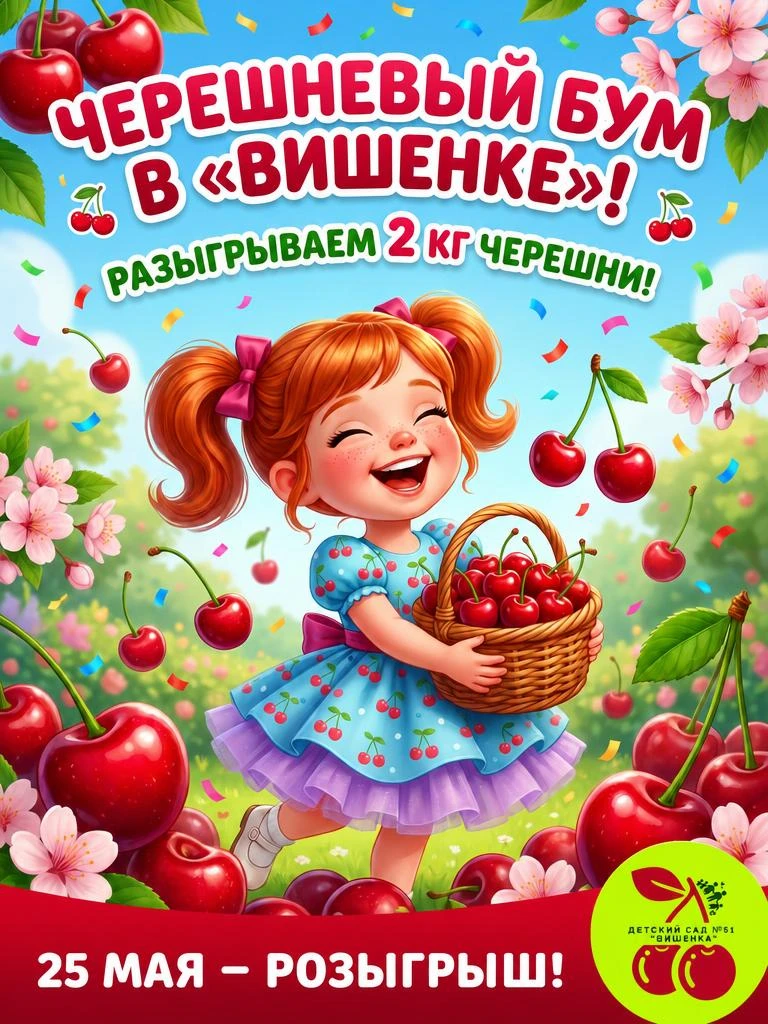 ВНИМАНИЕ! ЧЕРЕШНЕВЫЙ БУМ В «ВИШЕНКЕ»! 💥🍒
