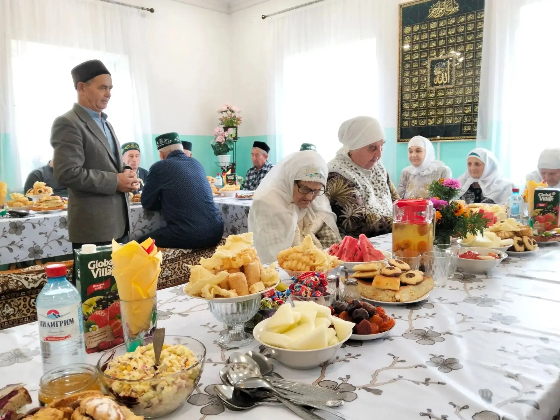 🕌 КАРАТМӘН МӘЧЕТЕНДӘ ӨЛКӘННӘР КӨНЕ УҢАЕННАН КҮРКӘМ ЧАРА УЗДЫ