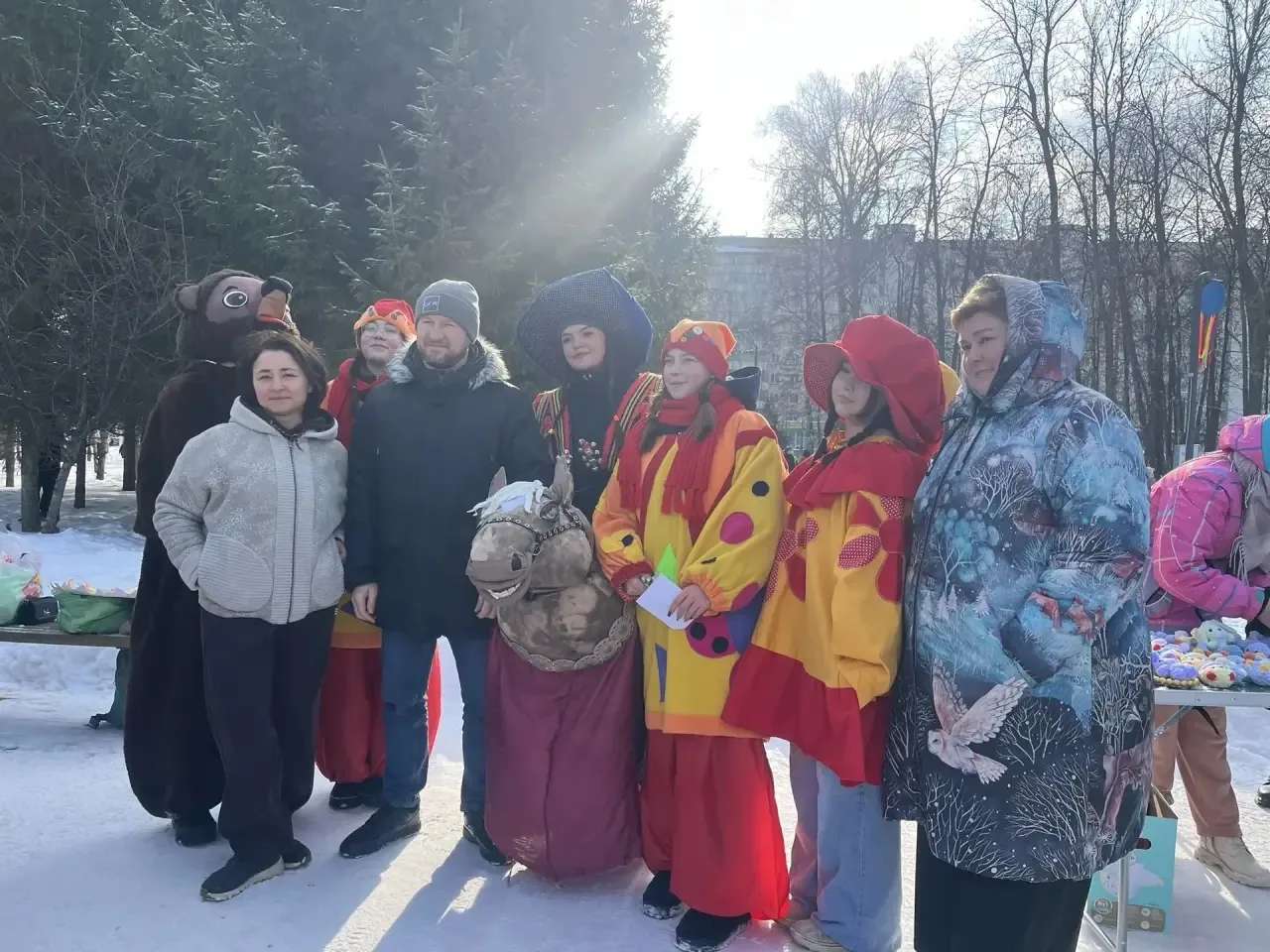 Большое спасибо нашим педагогам и родителям за участие в районной Масленице!🌺