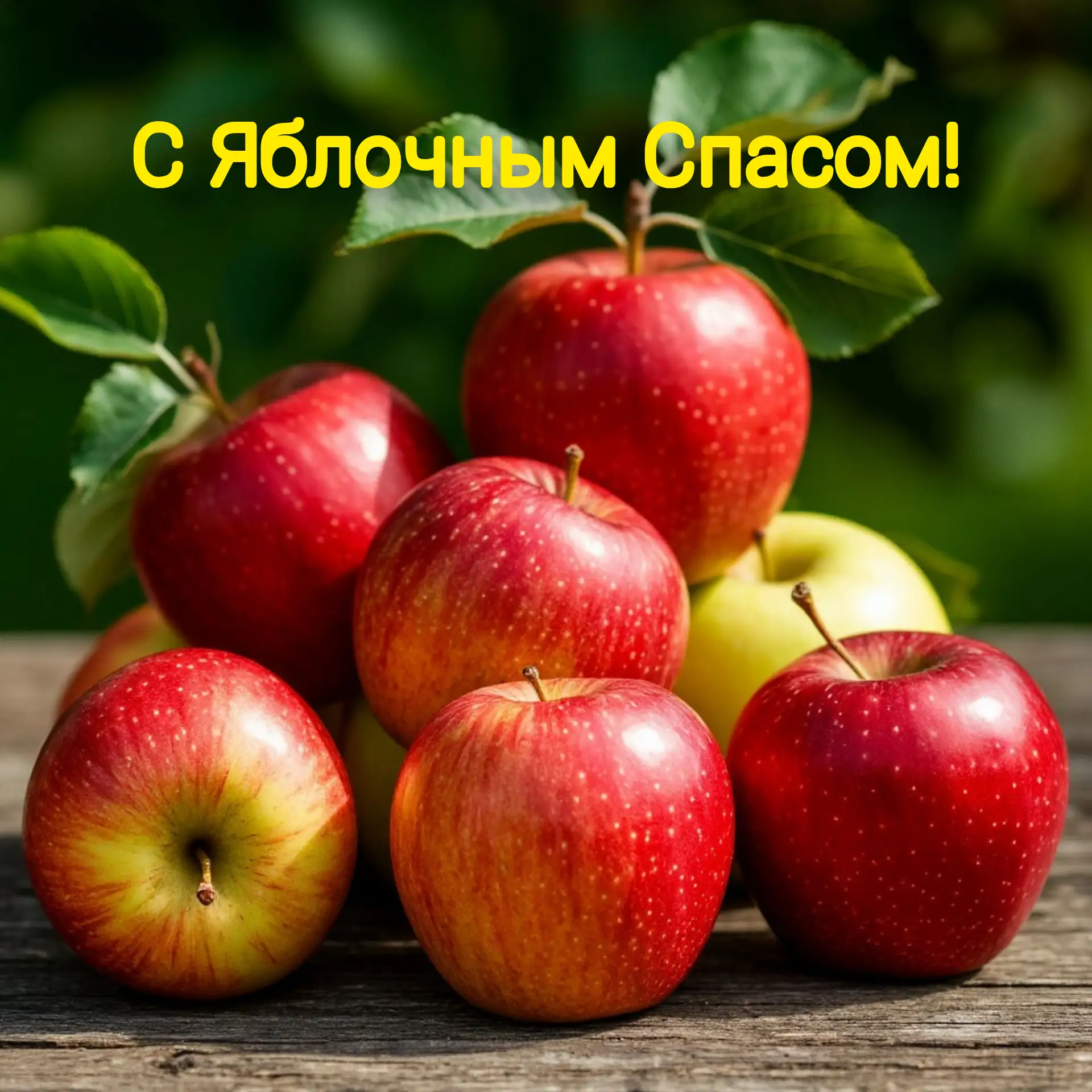 С Яблочным Спасом!